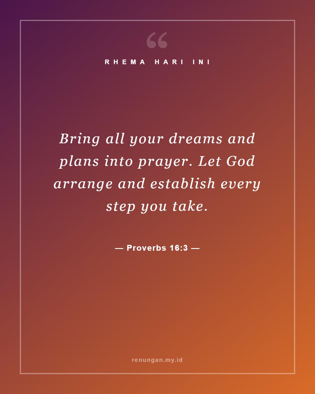Proverbs 16:3
