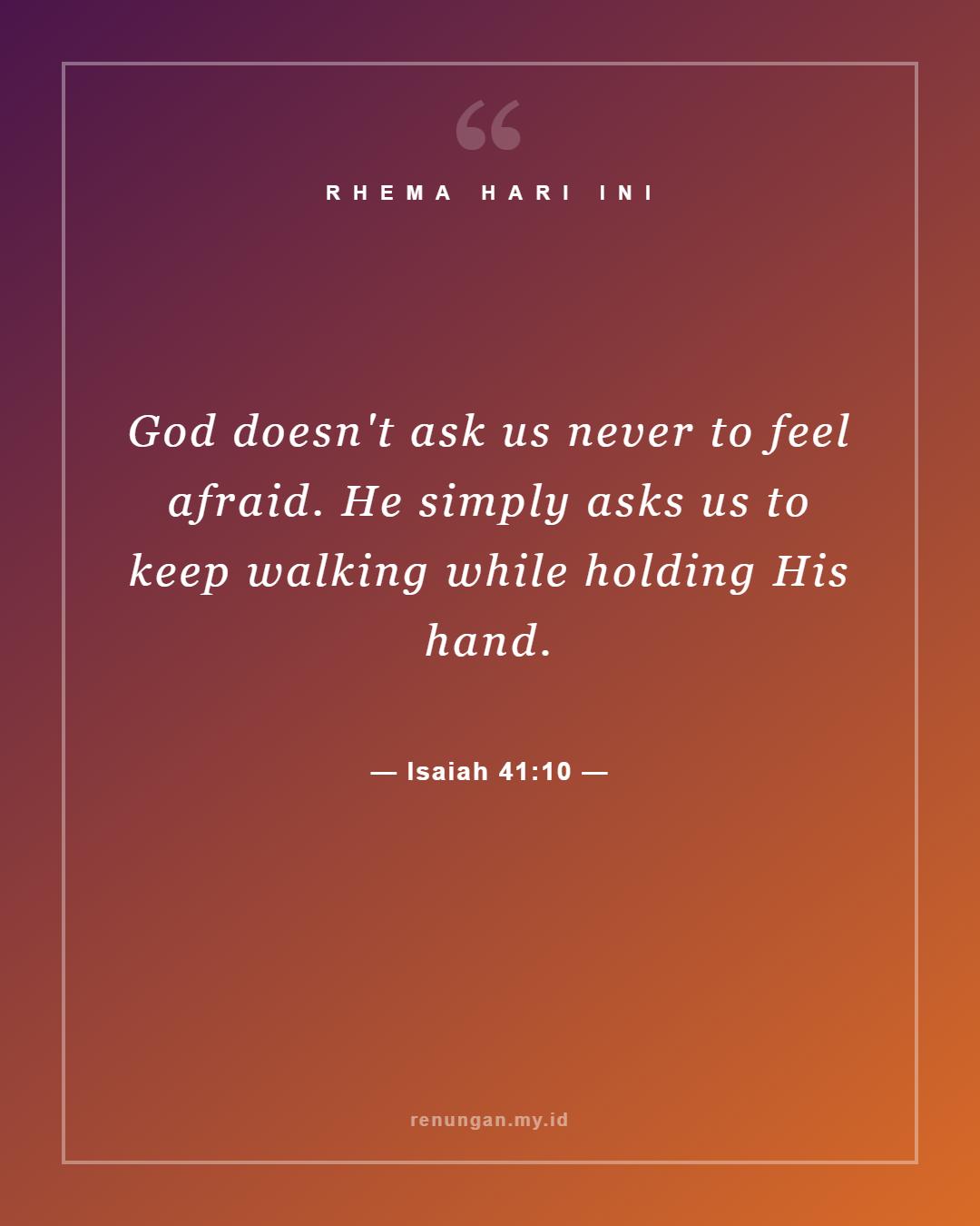 Isaiah 41:10