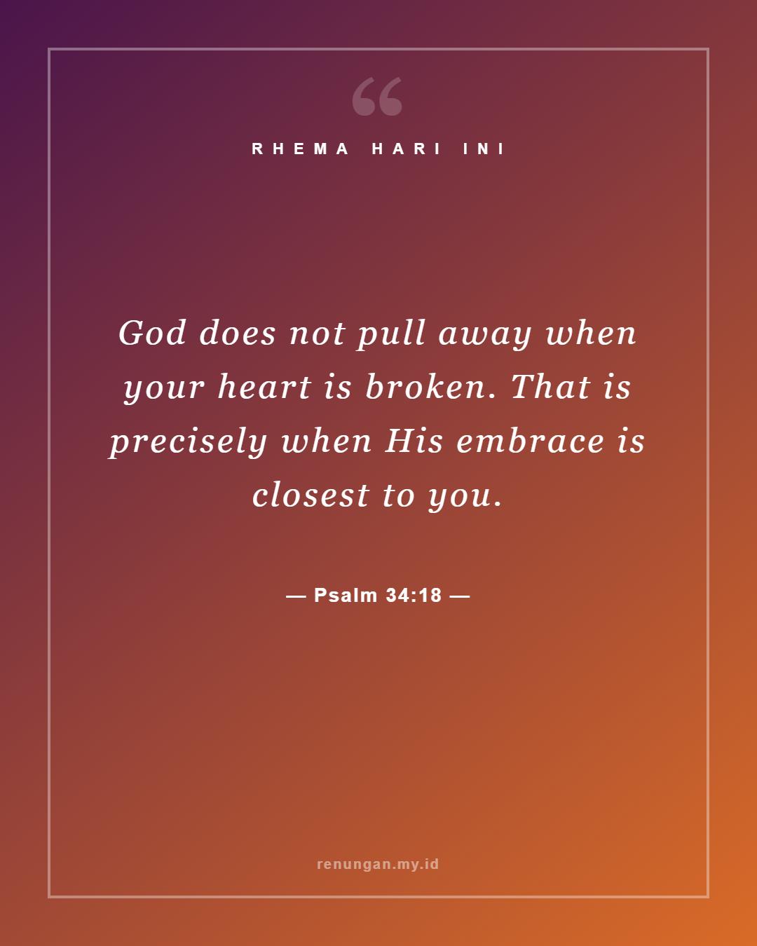 Psalm 34:18