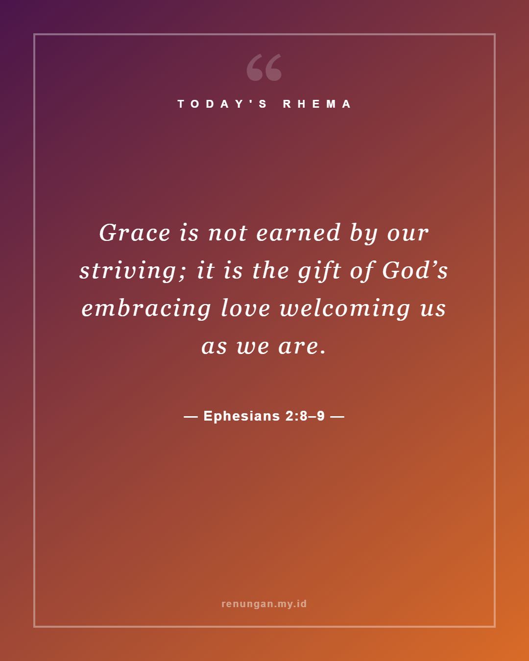 Ephesians 2:8–9