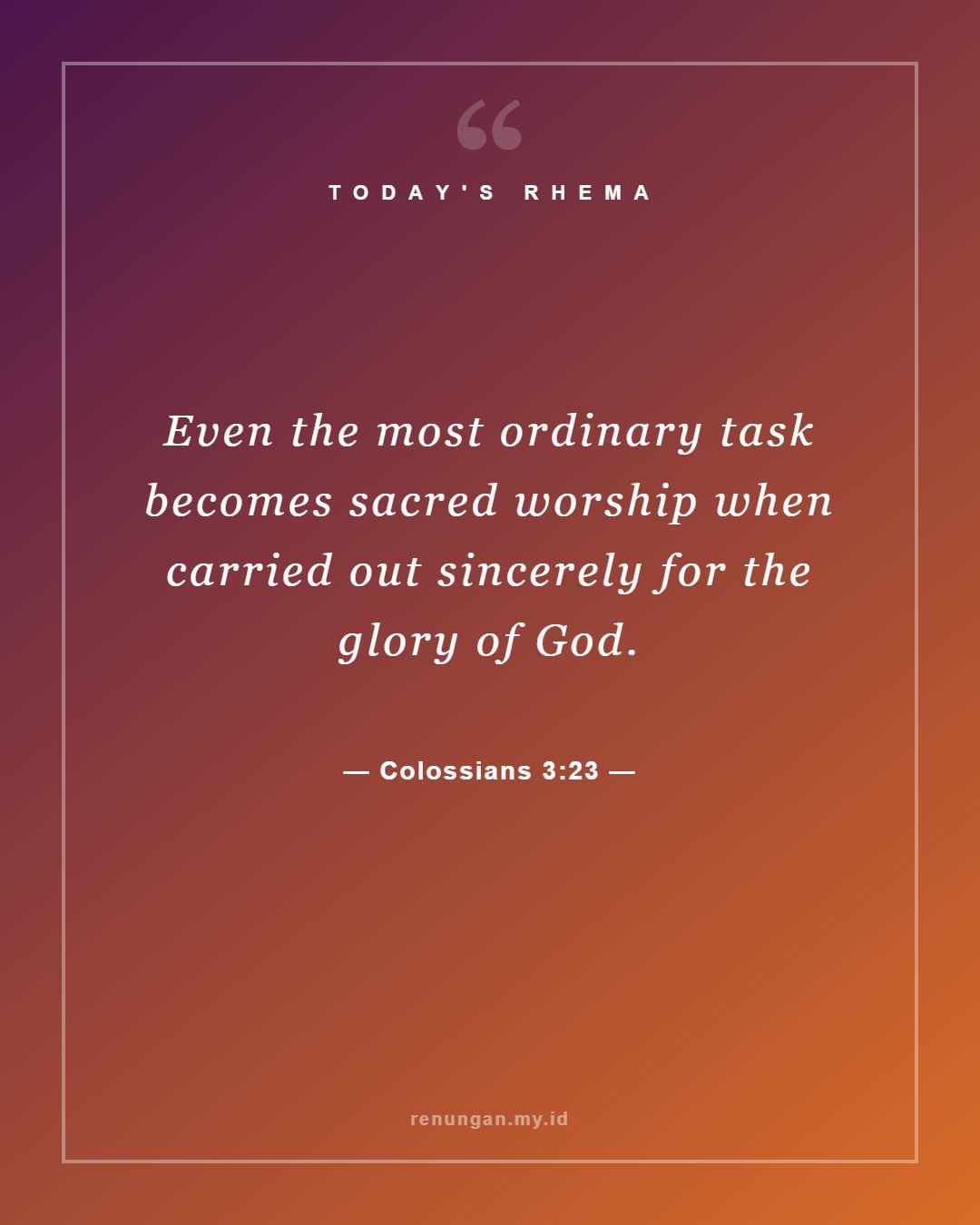 Colossians 3:23