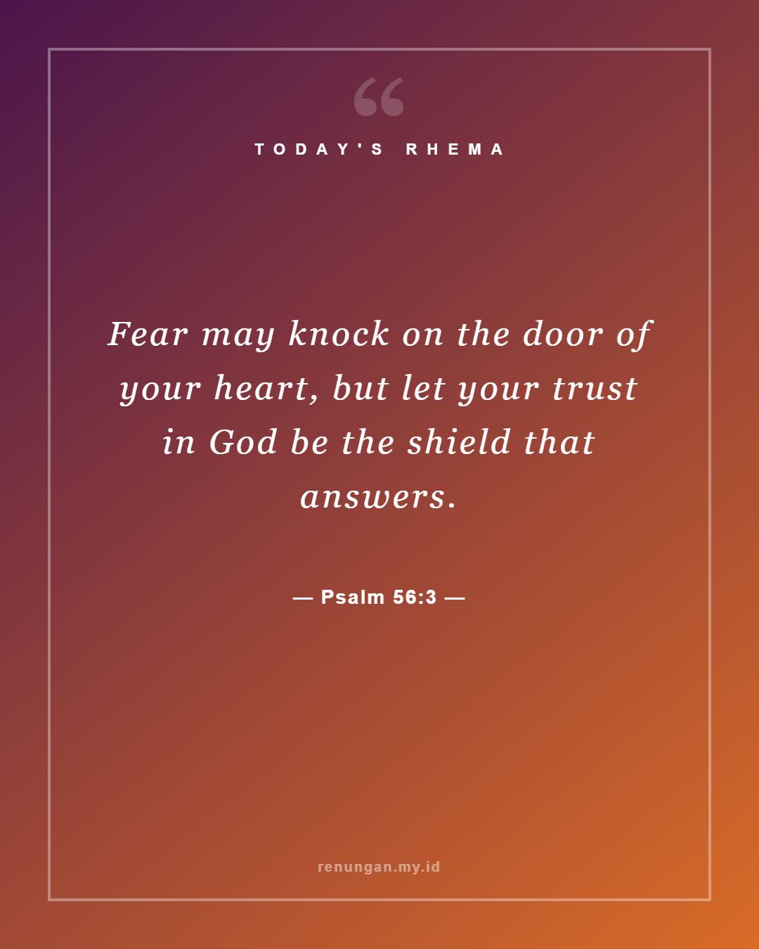 Psalm 56:3