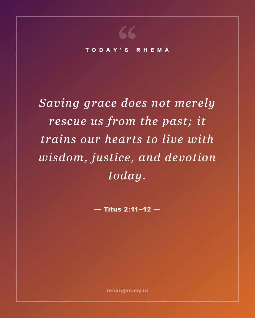 Titus 2:11–12