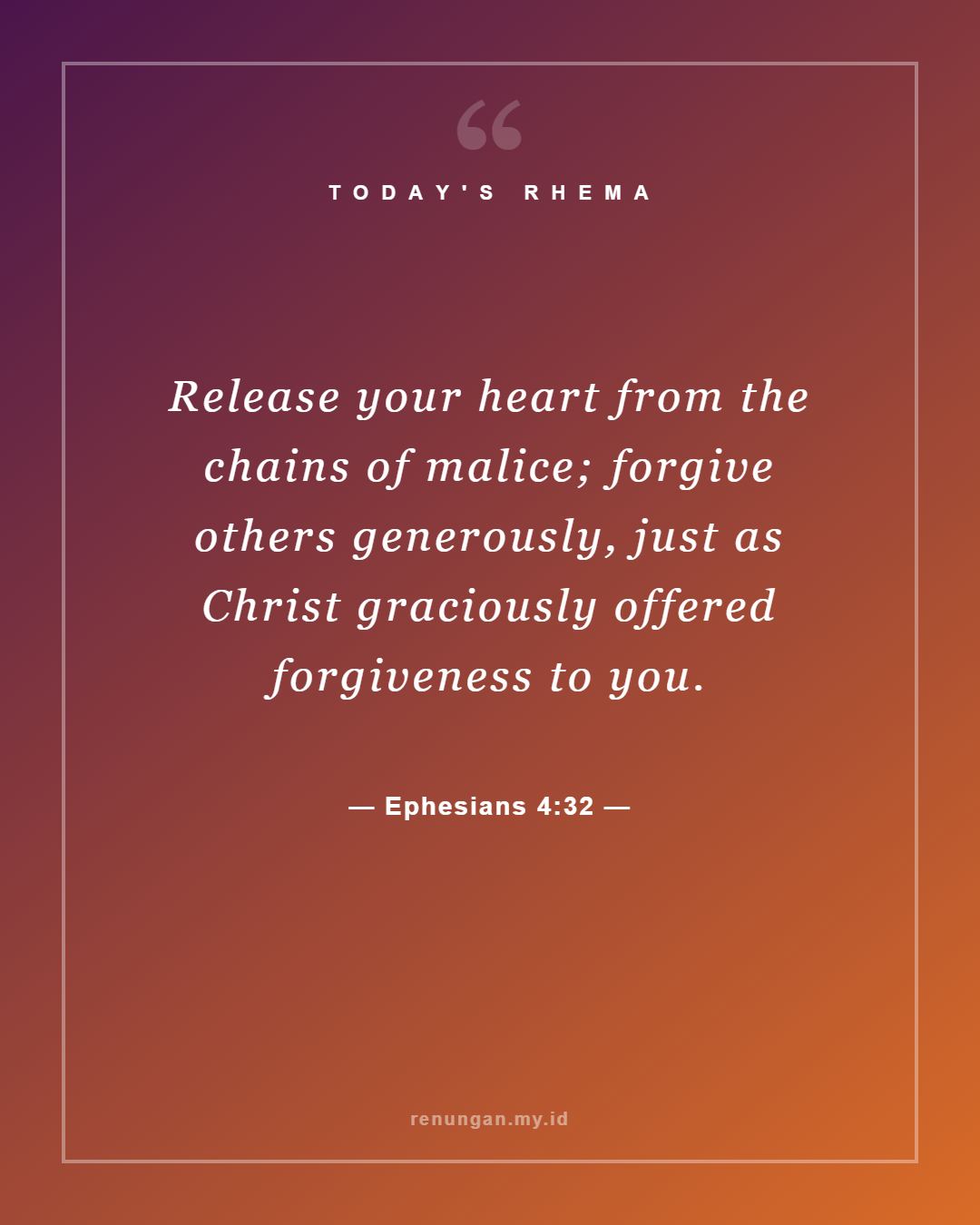 Ephesians 4:32