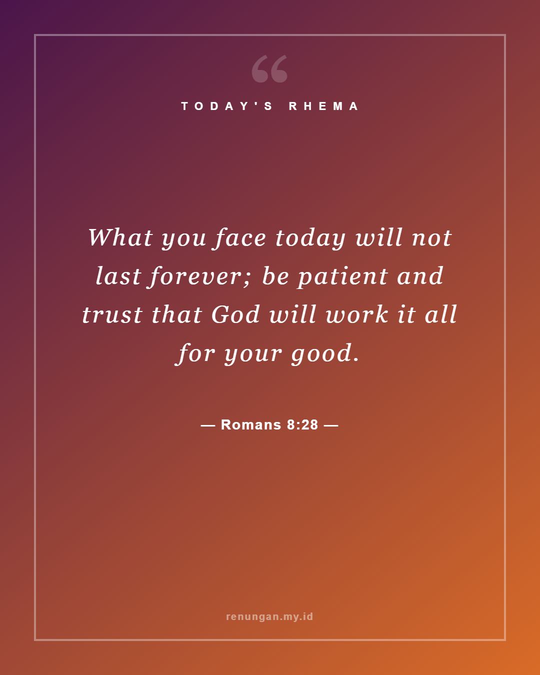 Romans 8:28