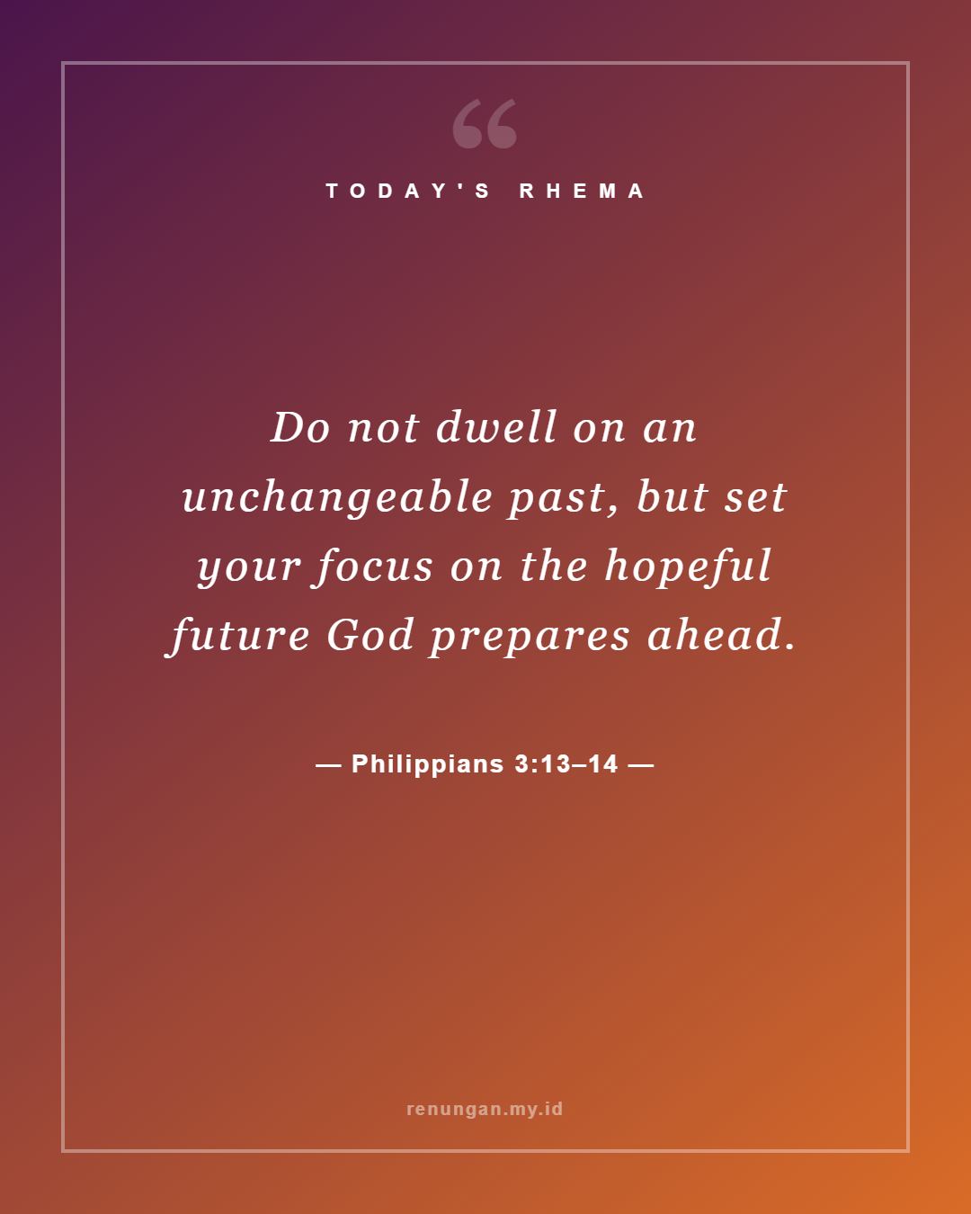 Philippians 3:13–14