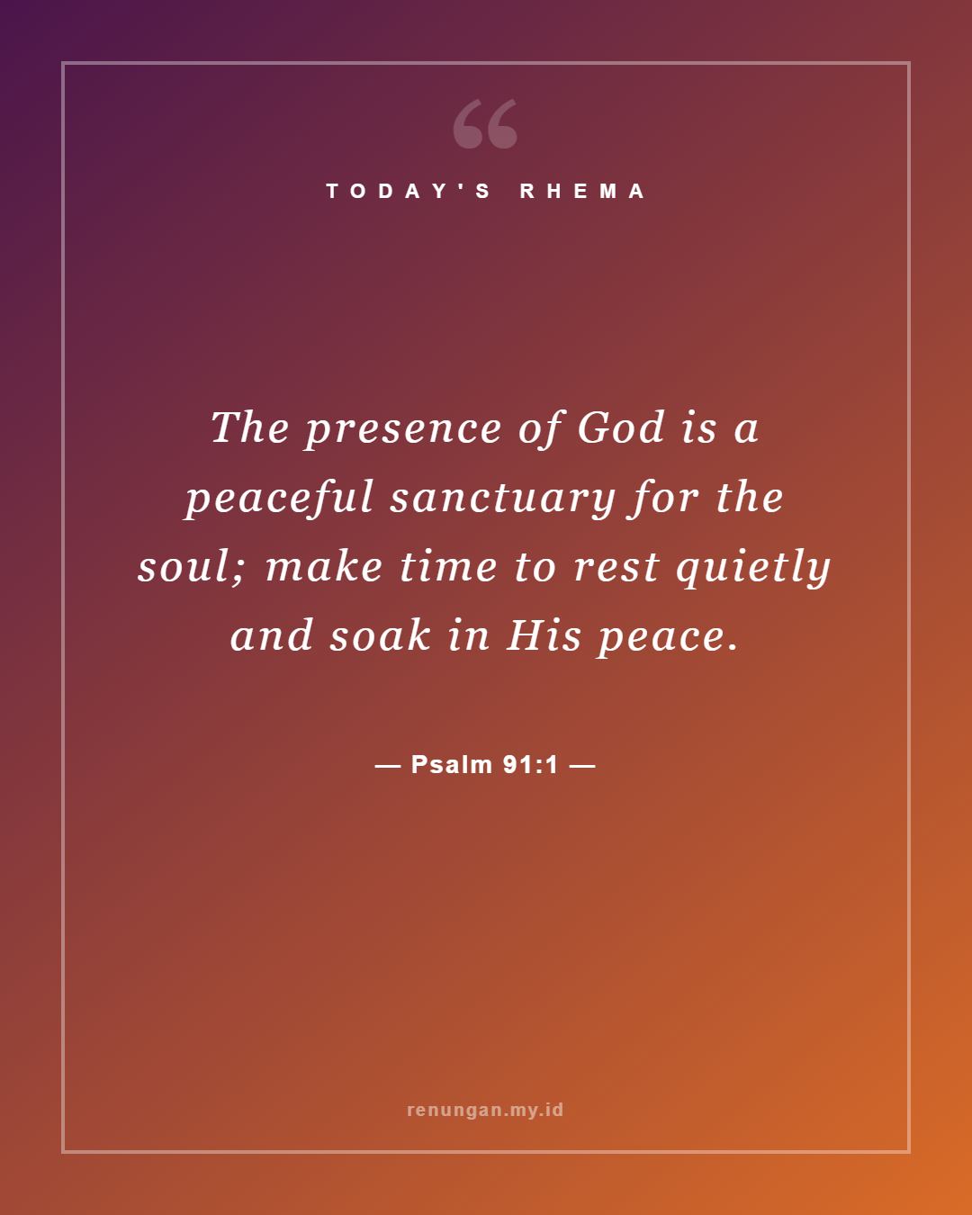 Psalm 91:1