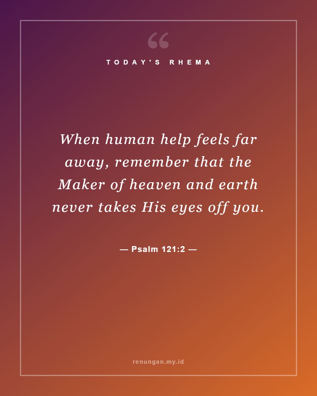 Psalm 121:2