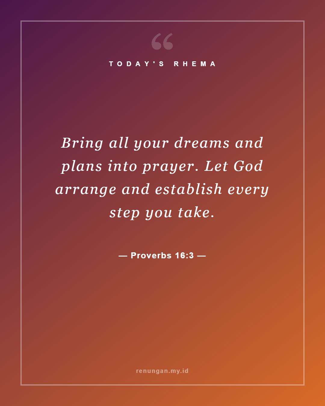 Proverbs 16:3