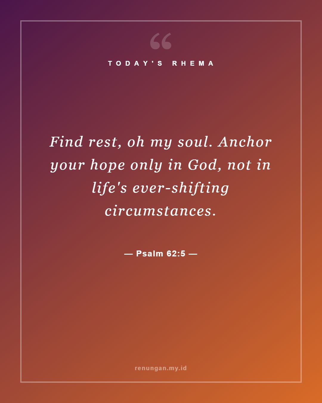 Psalm 62:5