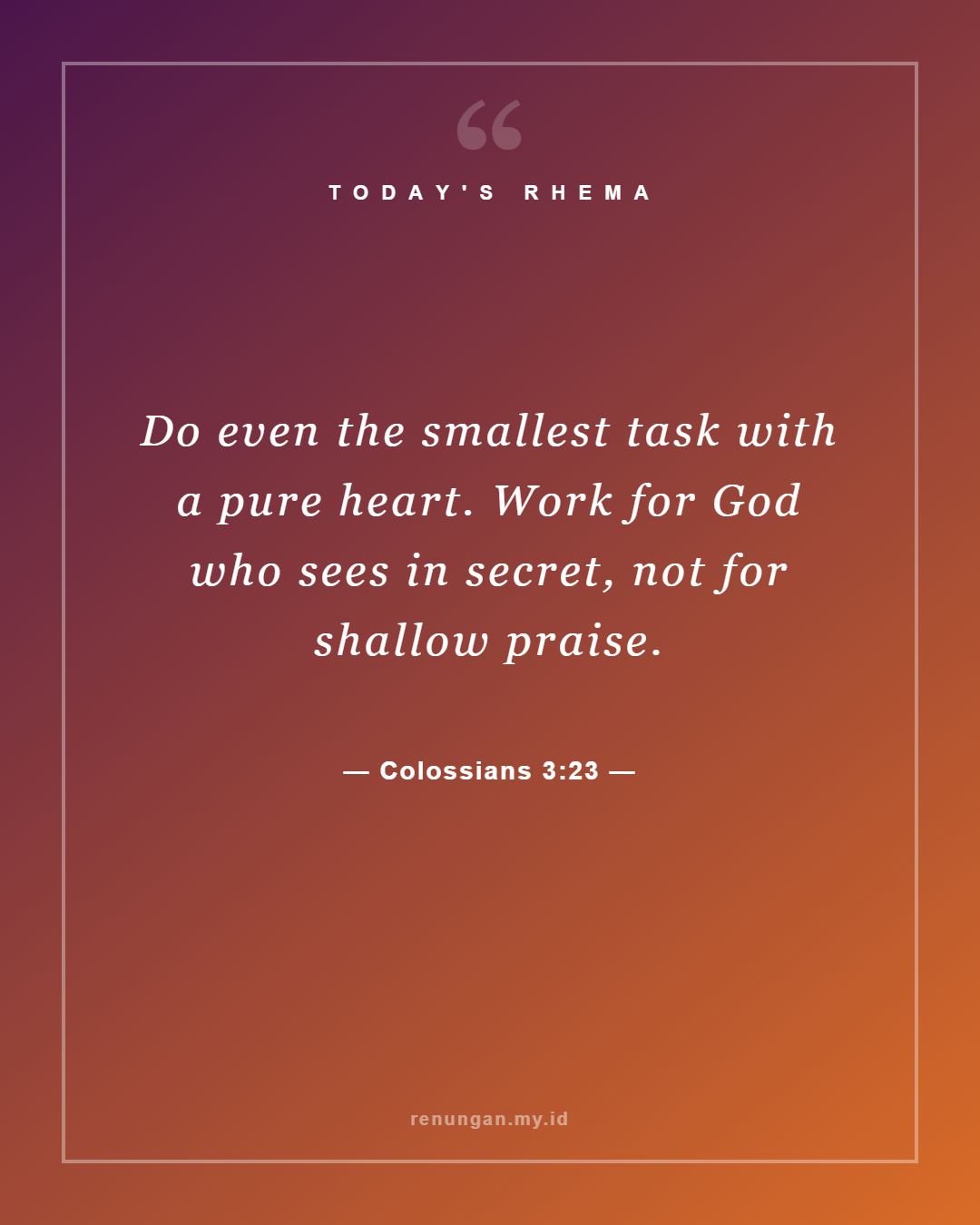 Colossians 3:23