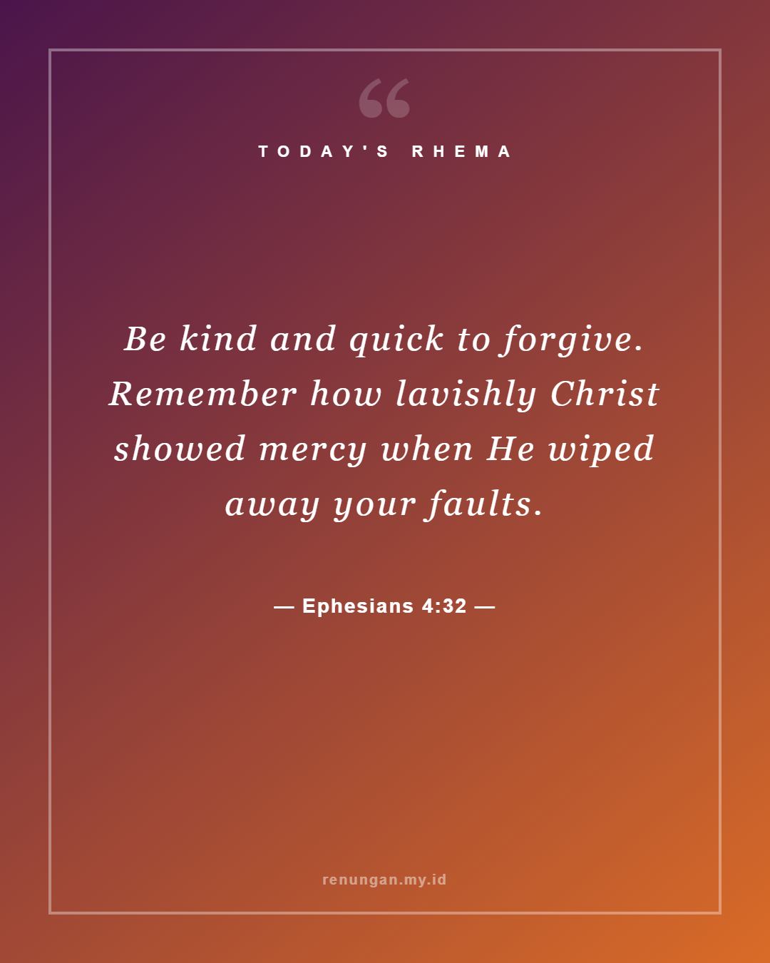 Ephesians 4:32