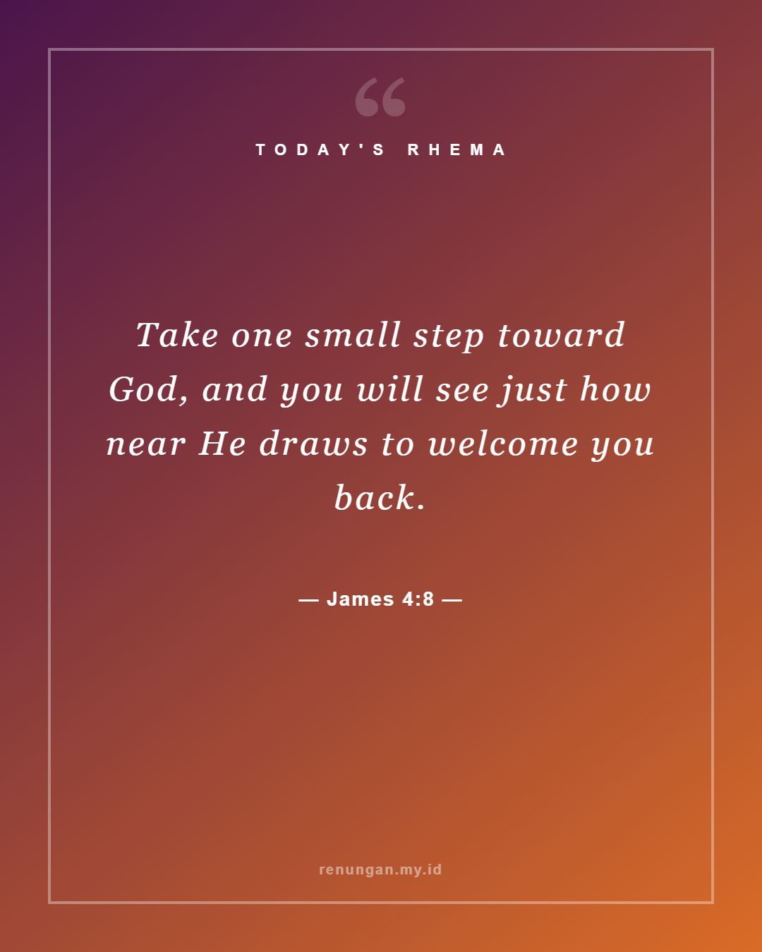 James 4:8