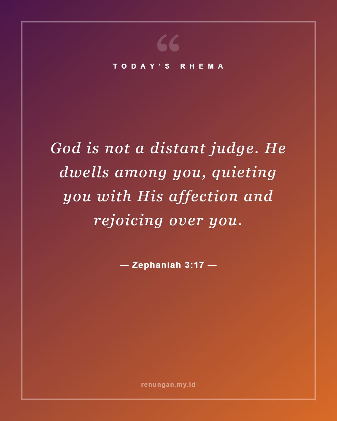 Zephaniah 3:17