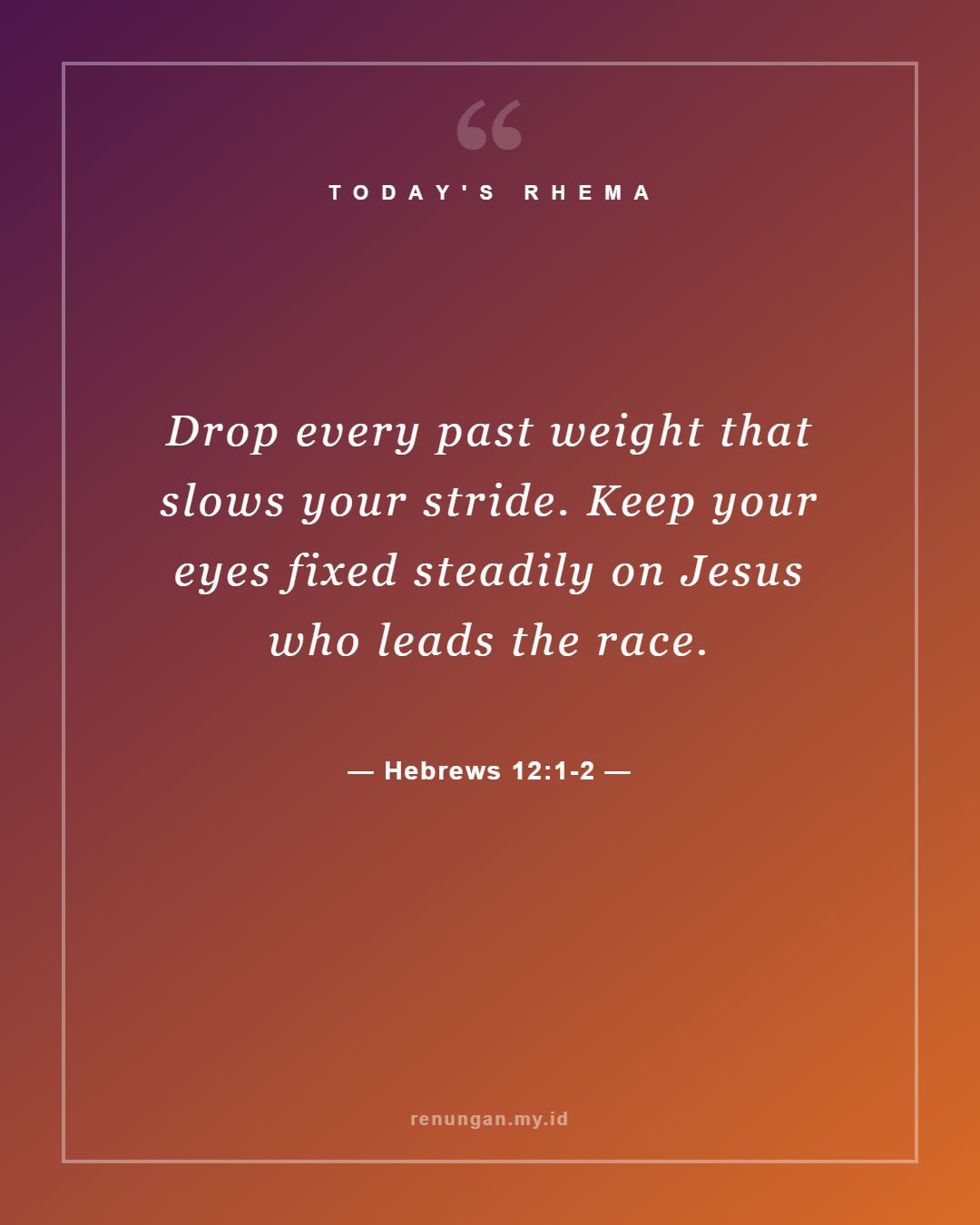Hebrews 12:1-2