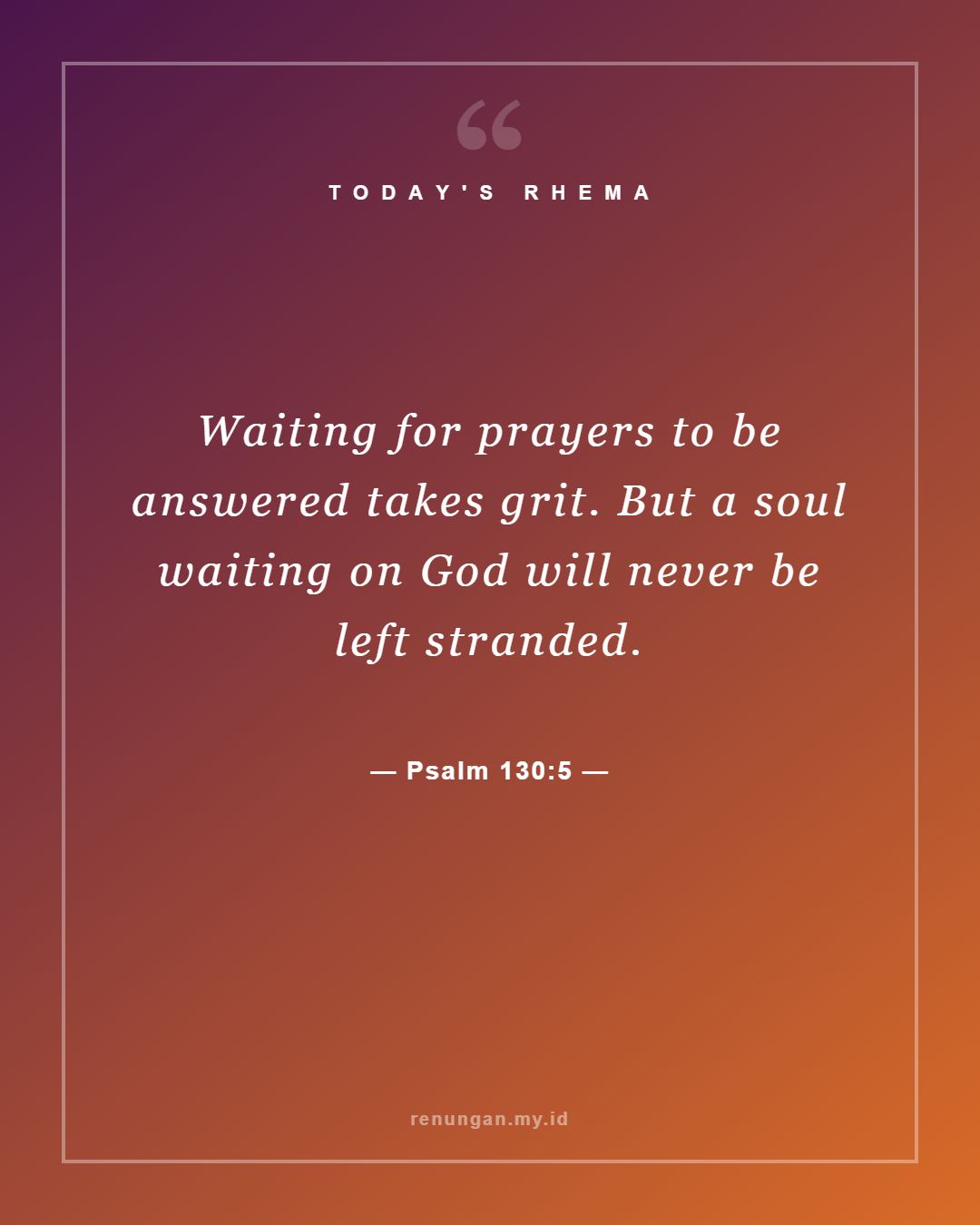 Psalm 130:5