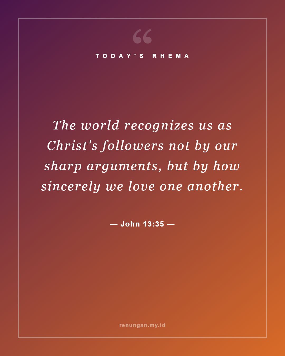 John 13:35