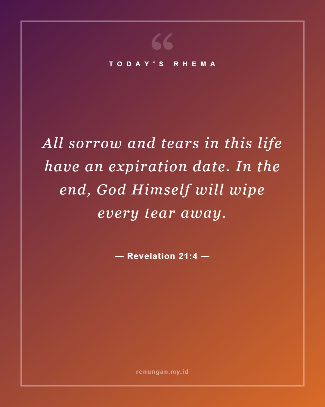 Revelation 21:4