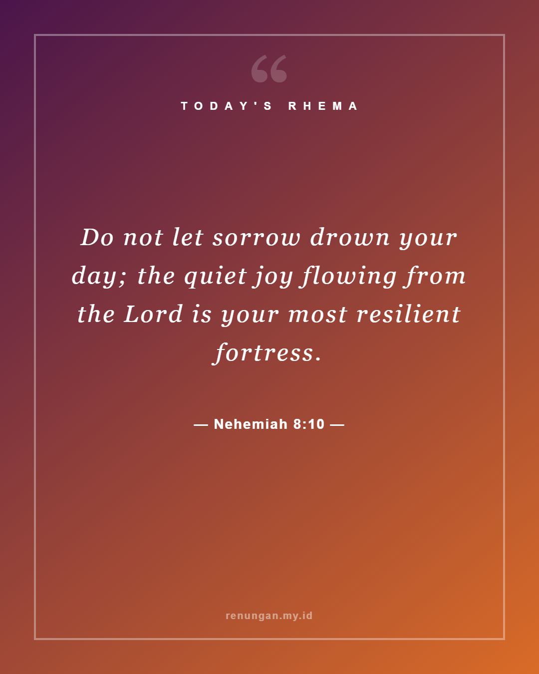 Nehemiah 8:10