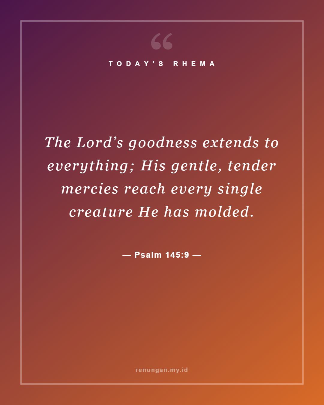 Psalm 145:9