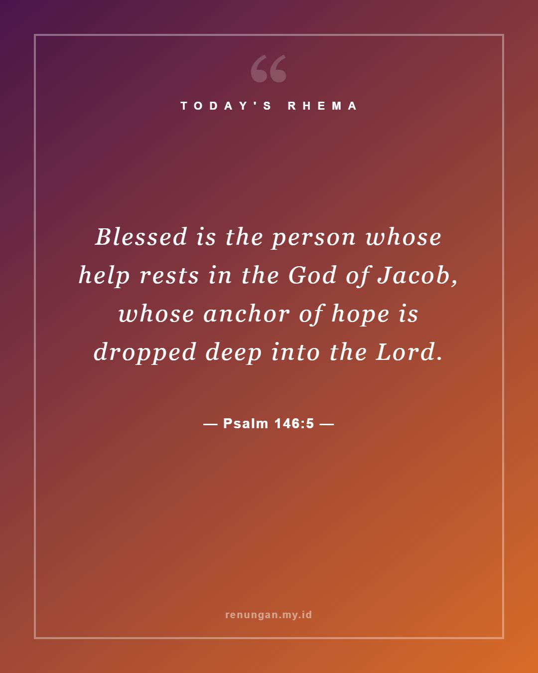 Psalm 146:5