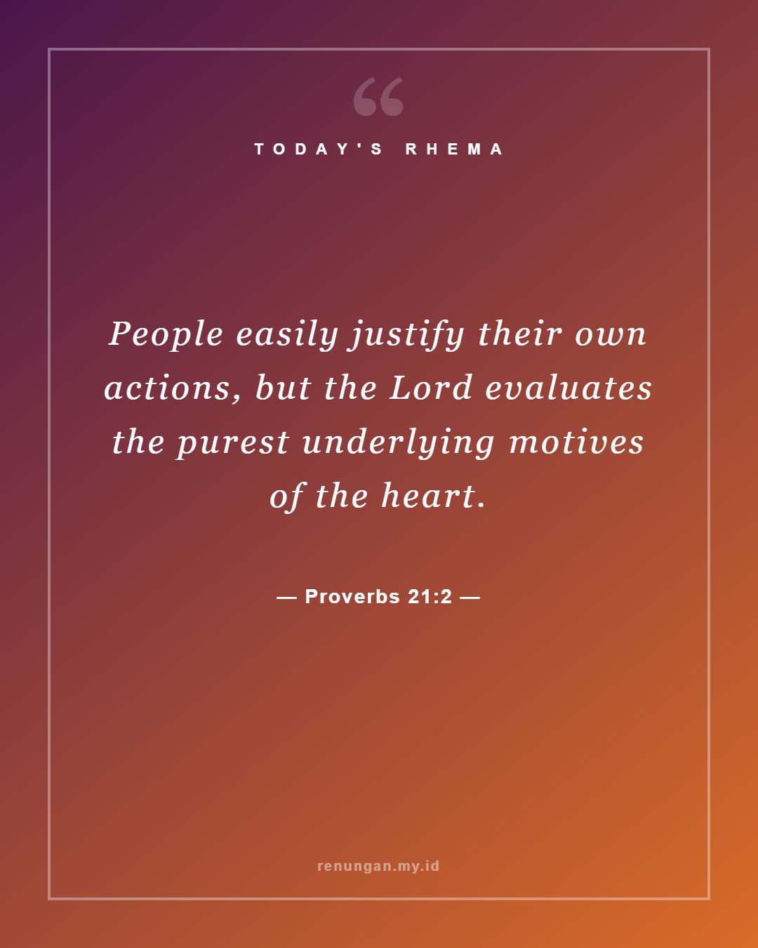 Proverbs 21:2