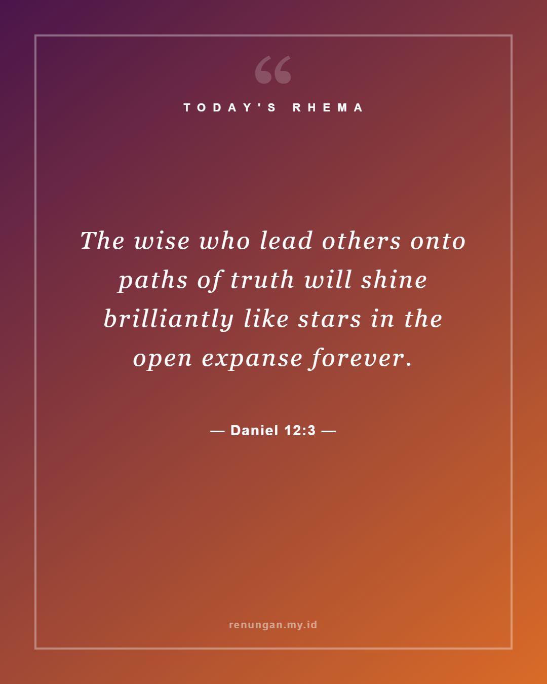 Daniel 12:3