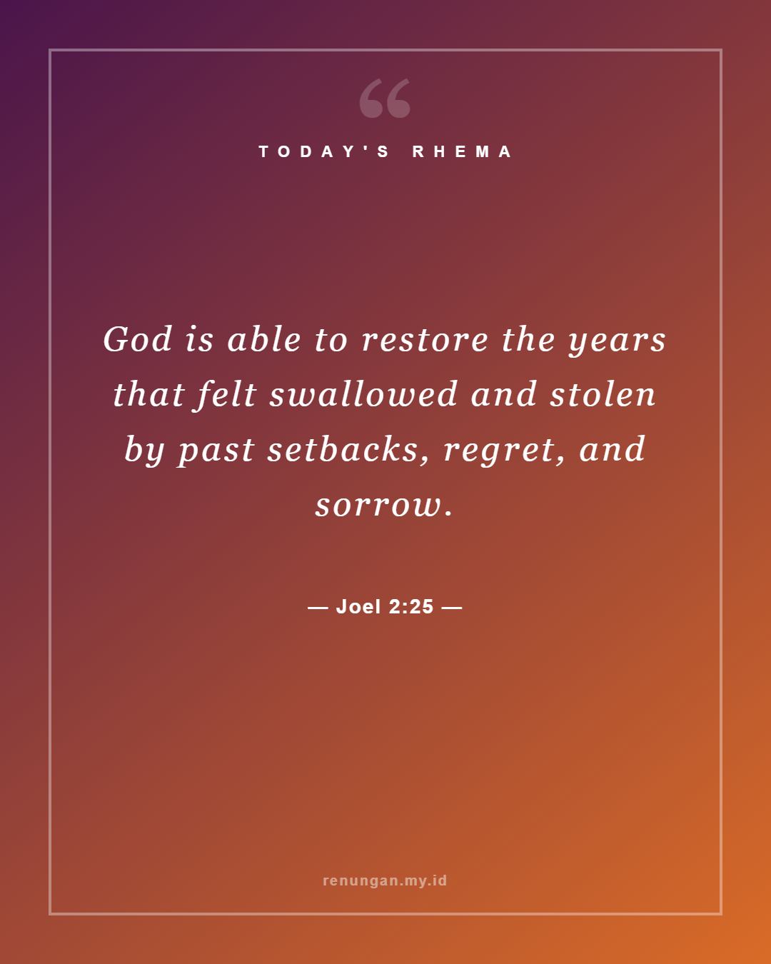 Joel 2:25