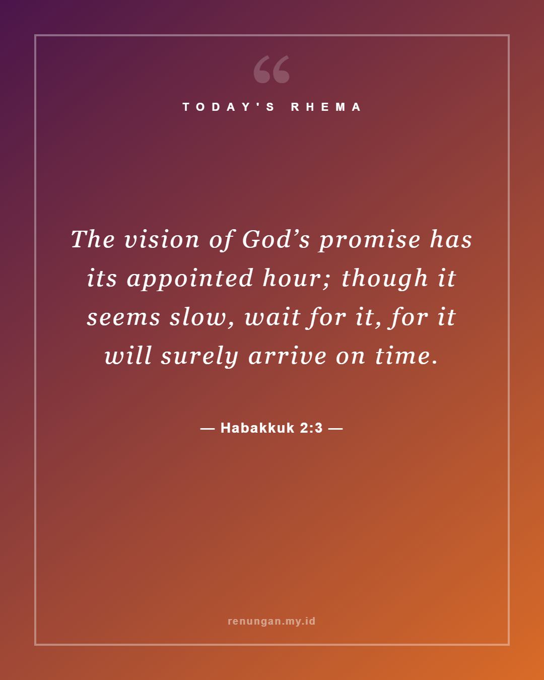 Habakkuk 2:3