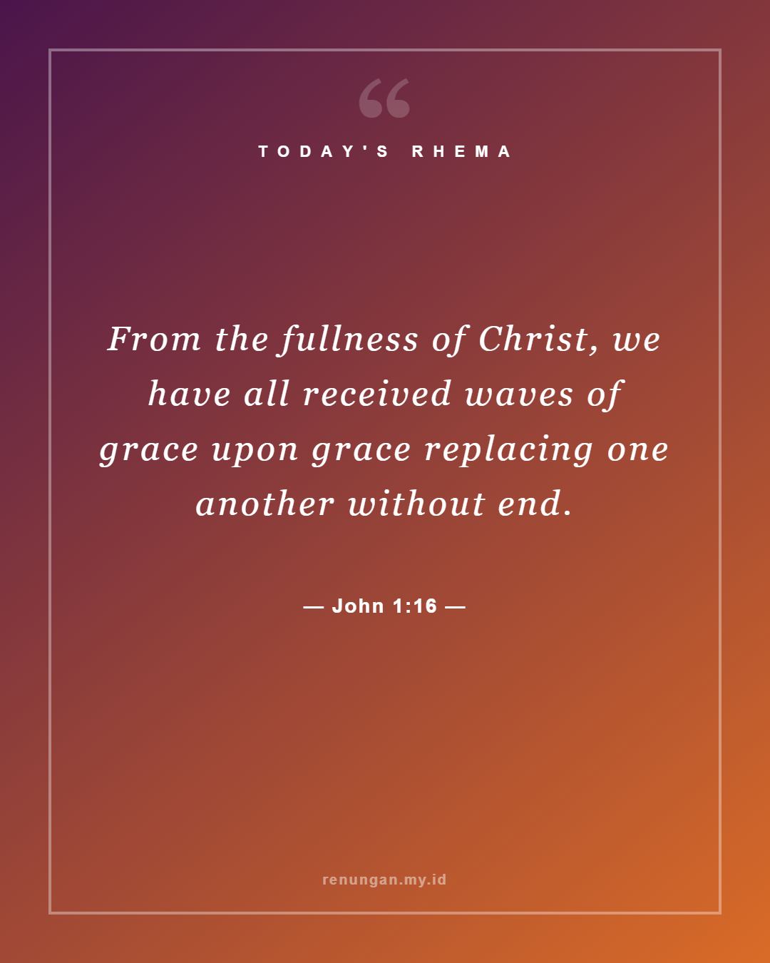 John 1:16