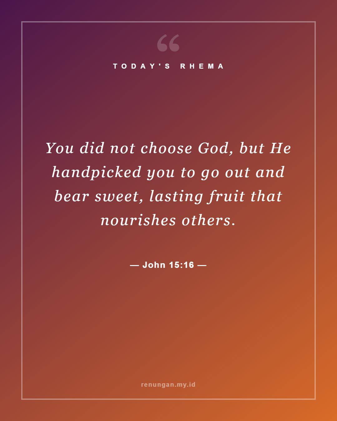 John 15:16