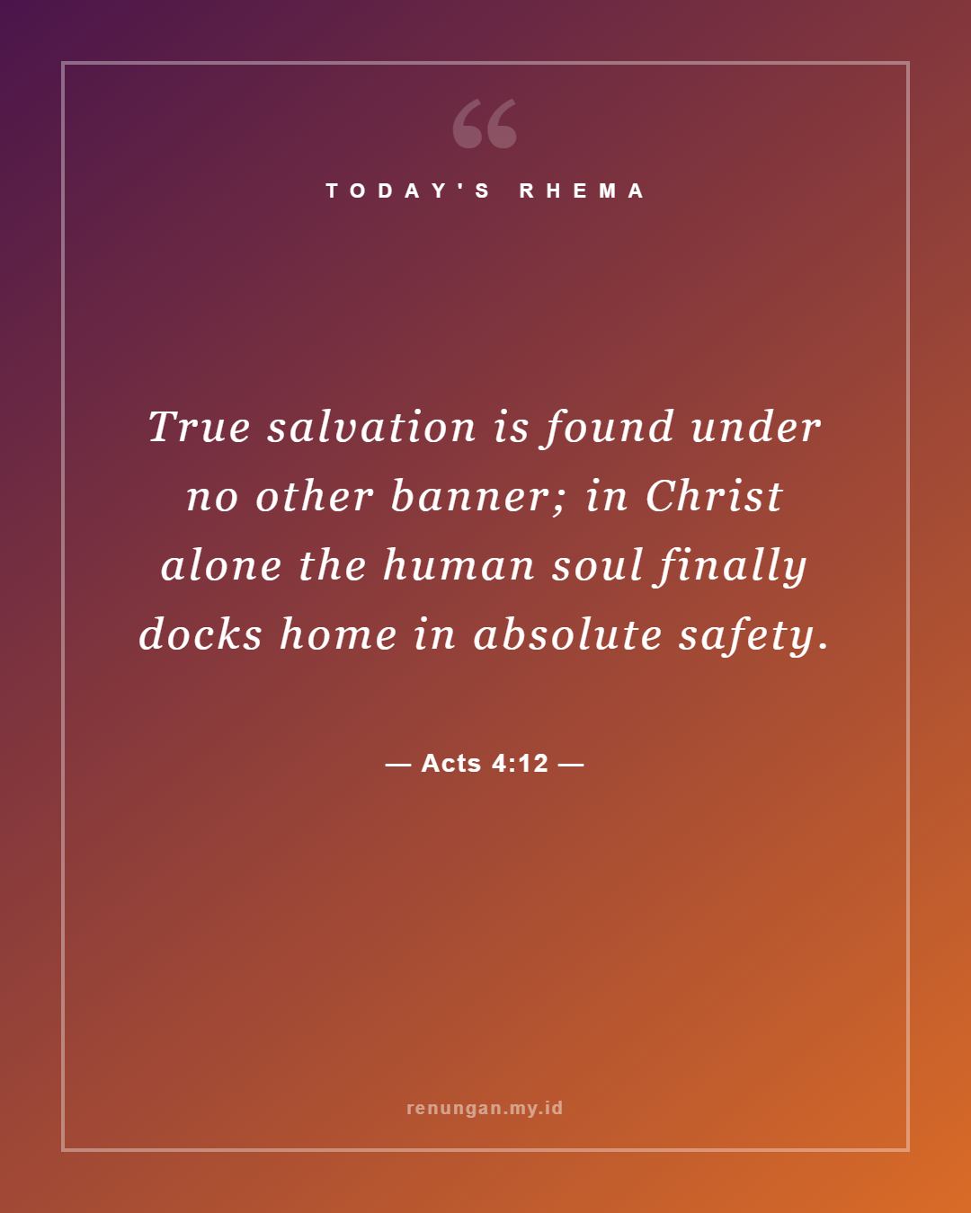 Acts 4:12