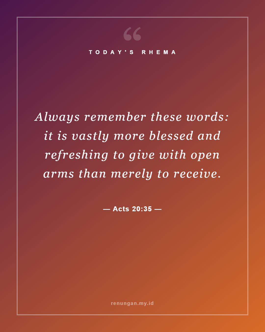 Acts 20:35