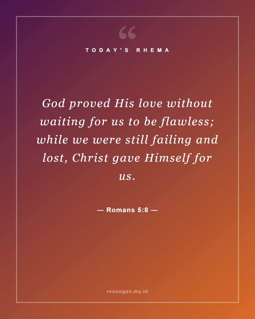 Romans 5:8