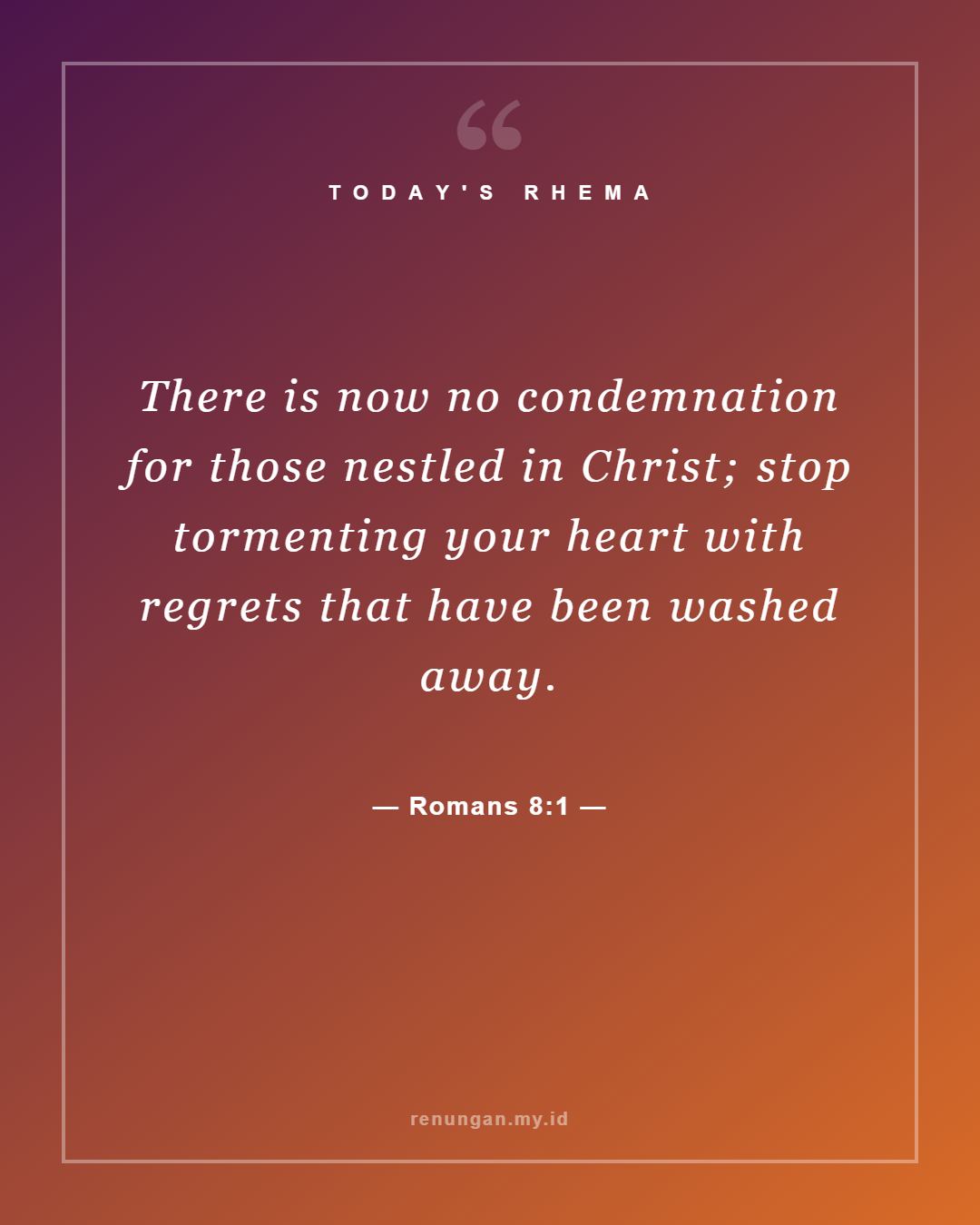 Romans 8:1