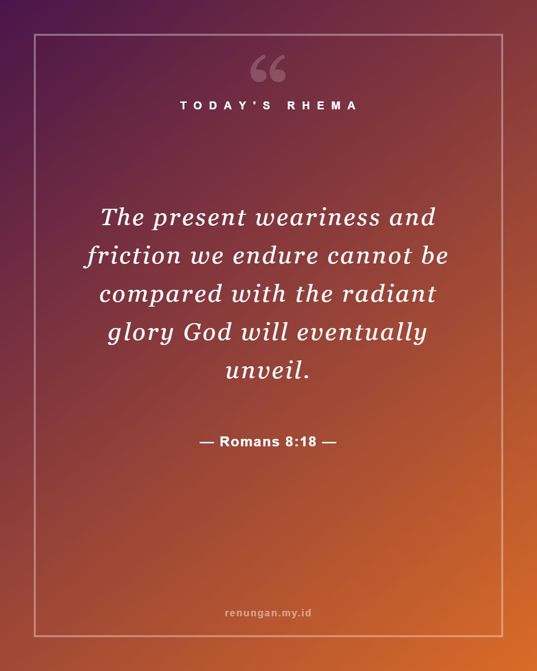 Romans 8:18