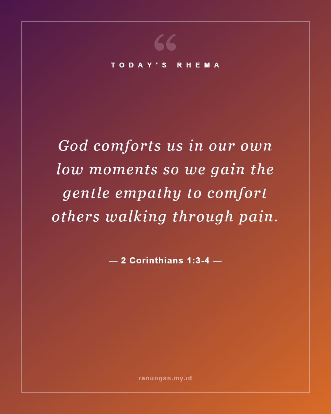 2 Corinthians 1:3-4