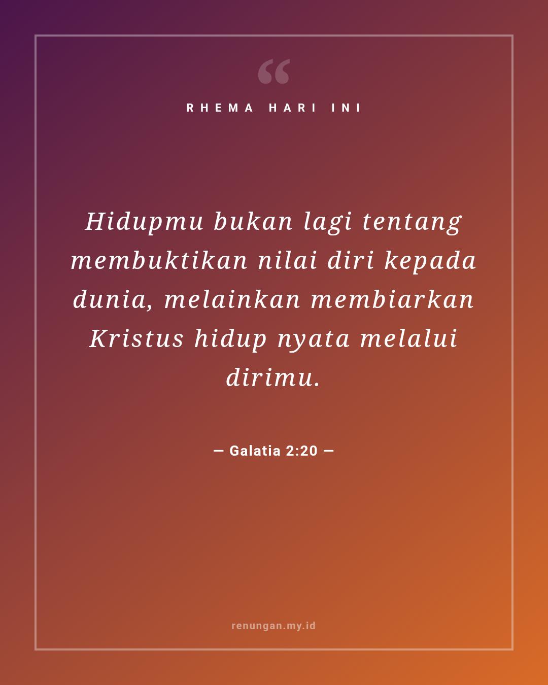 Galatia 2:20