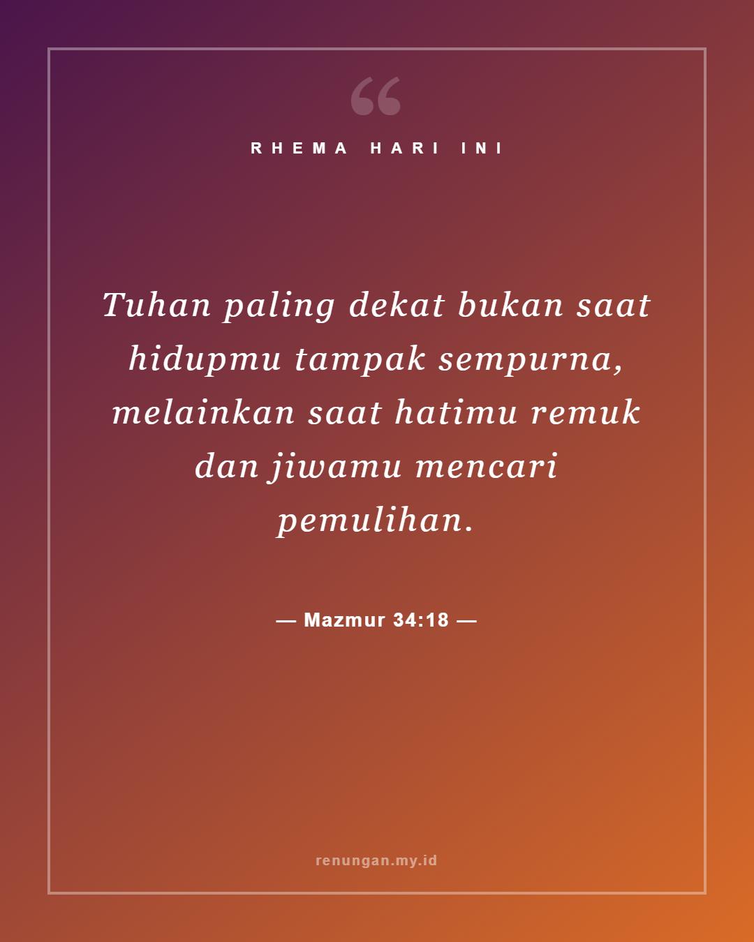 Mazmur 34:18