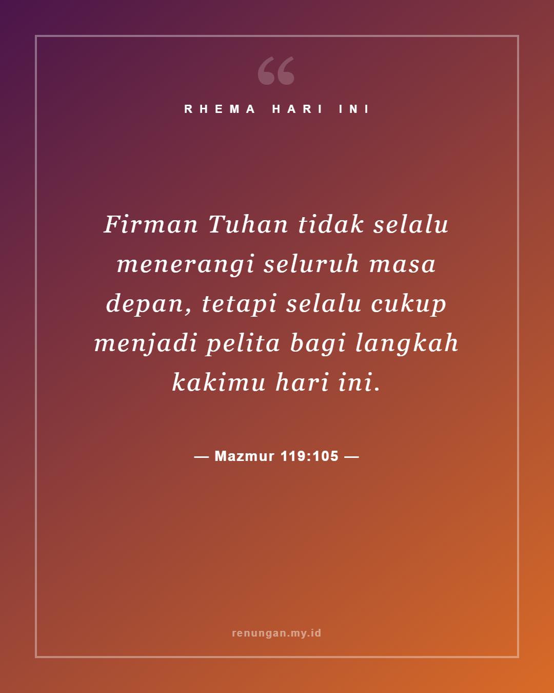 Mazmur 119:105