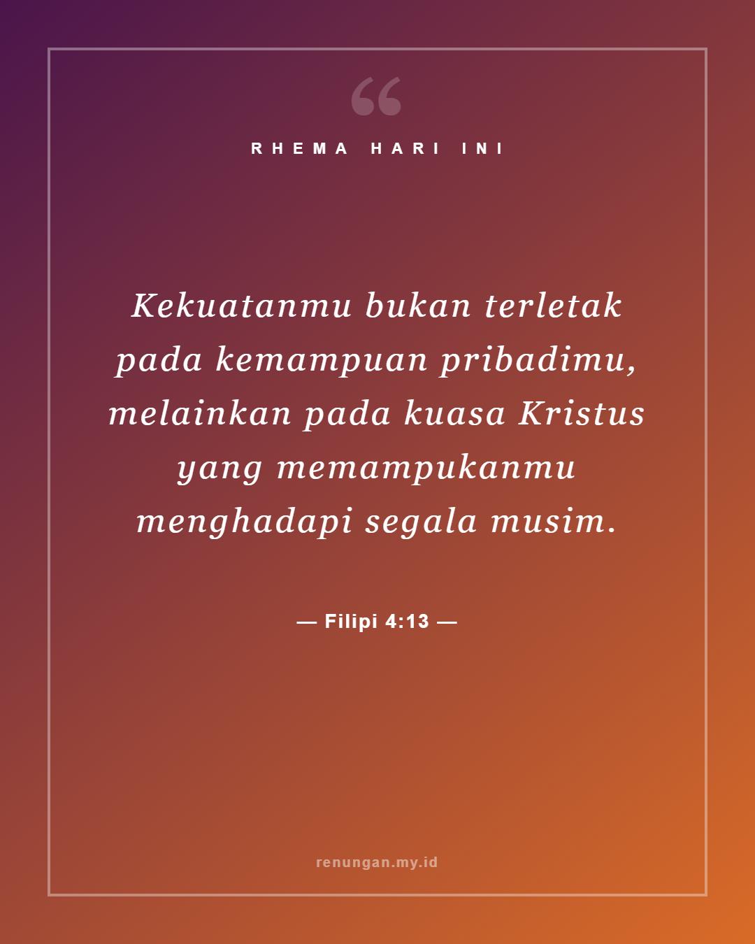 Filipi 4:13