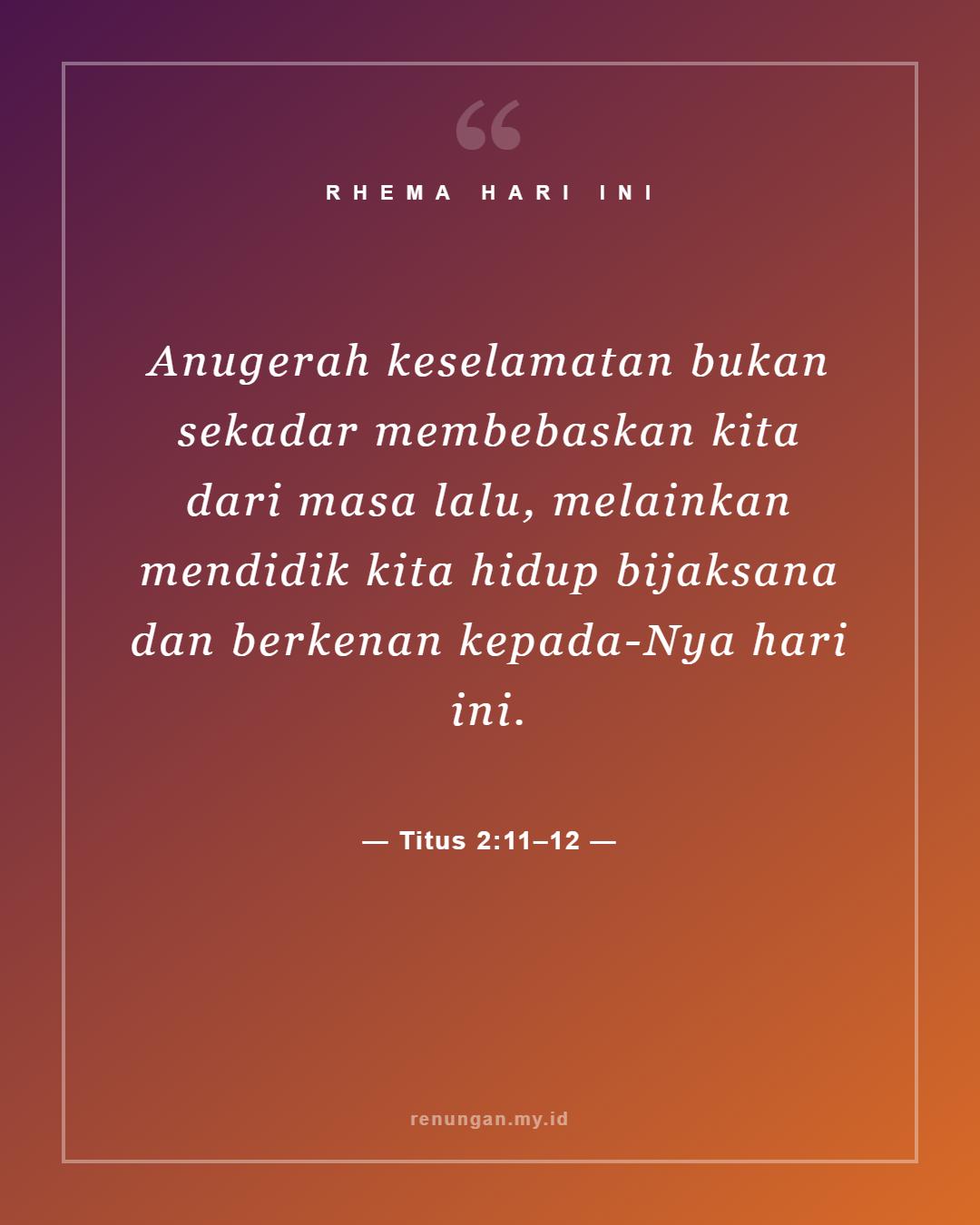 Titus 2:11–12