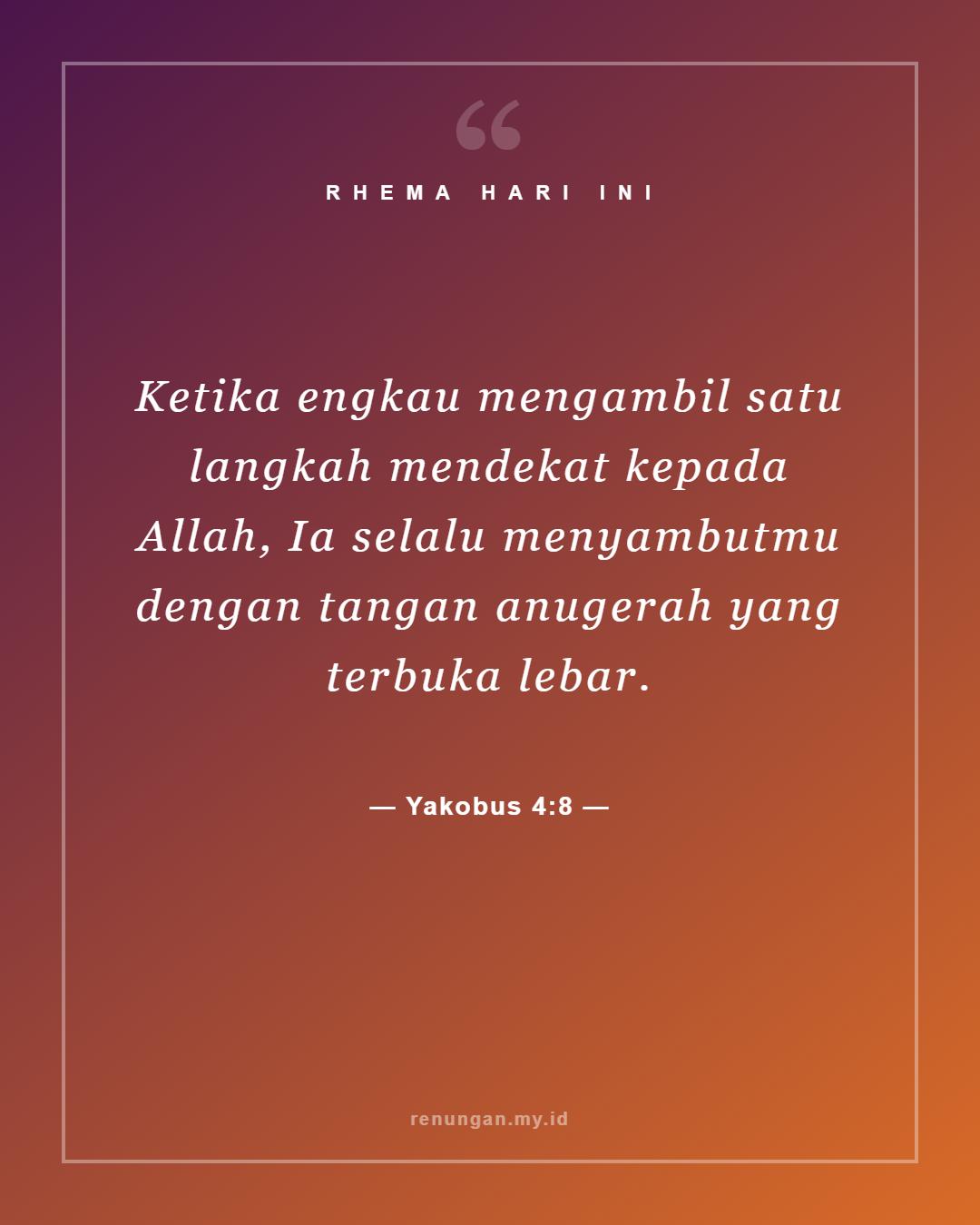 Yakobus 4:8