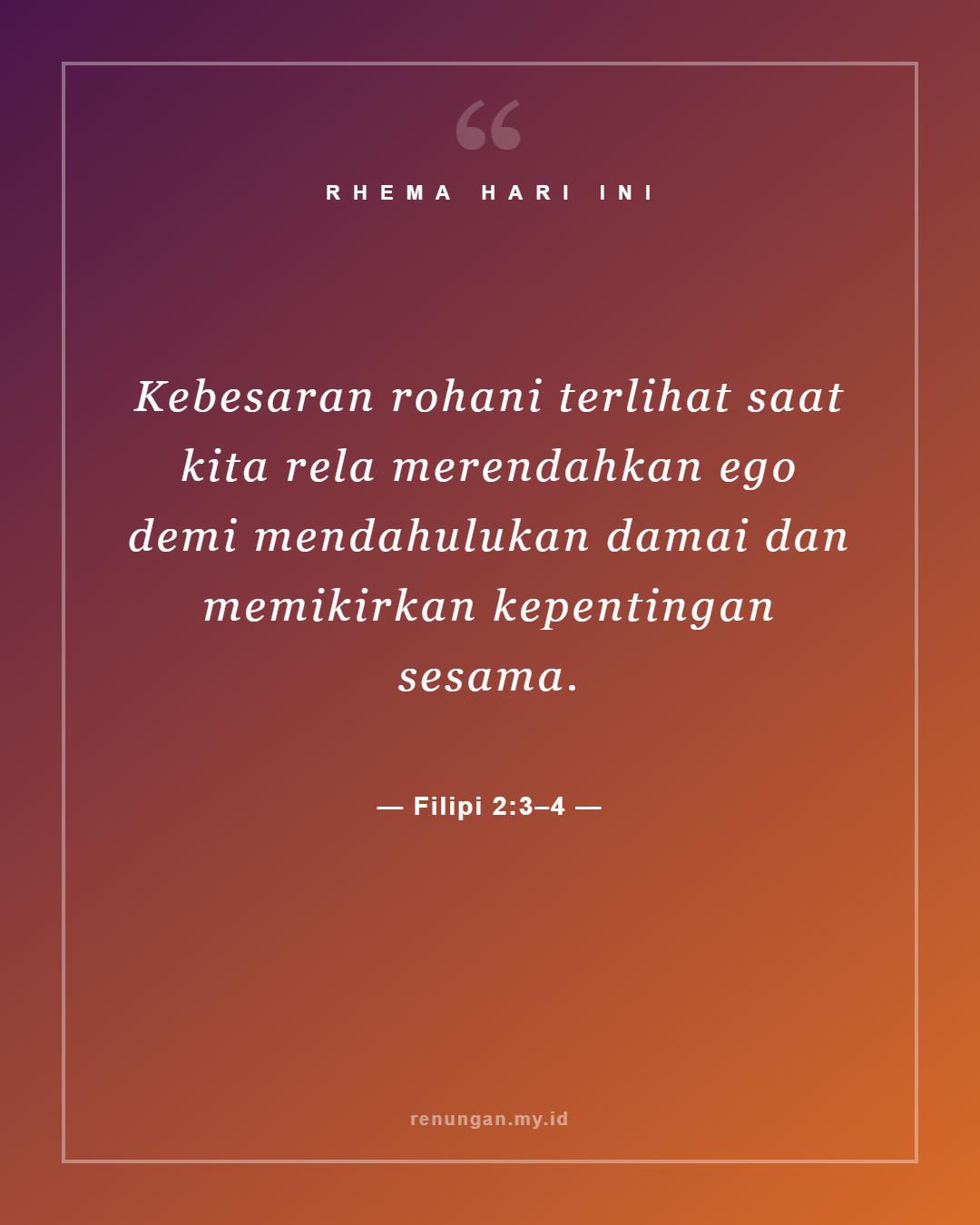 Filipi 2:3–4