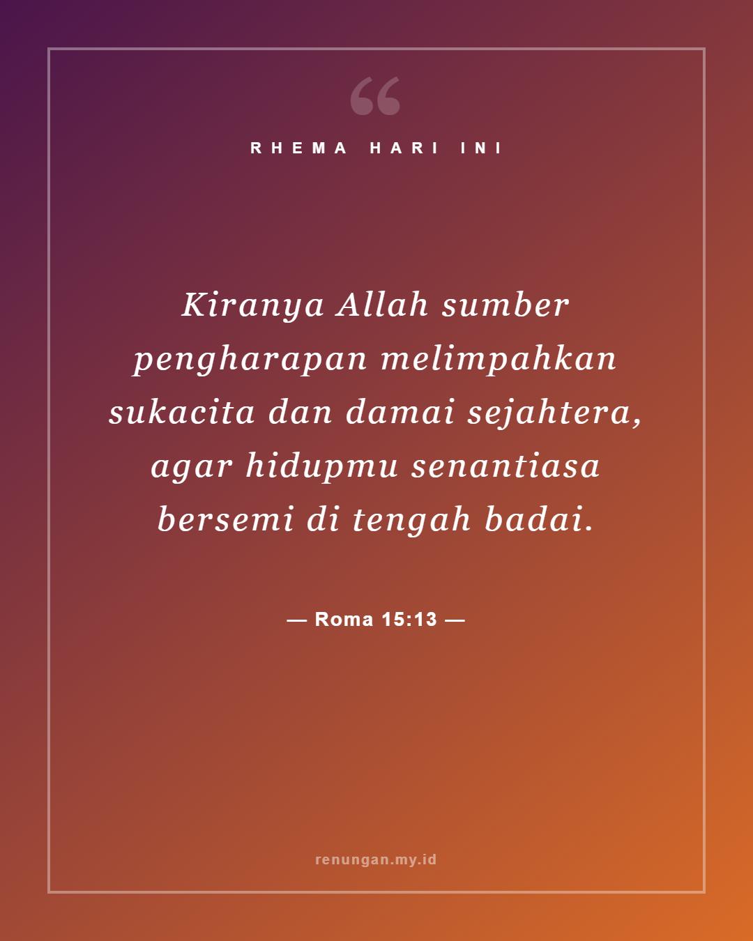 Roma 15:13