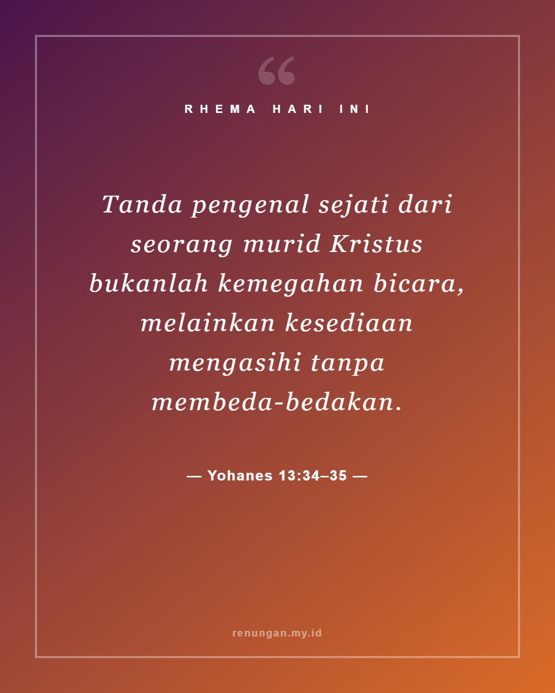 Yohanes 13:34–35