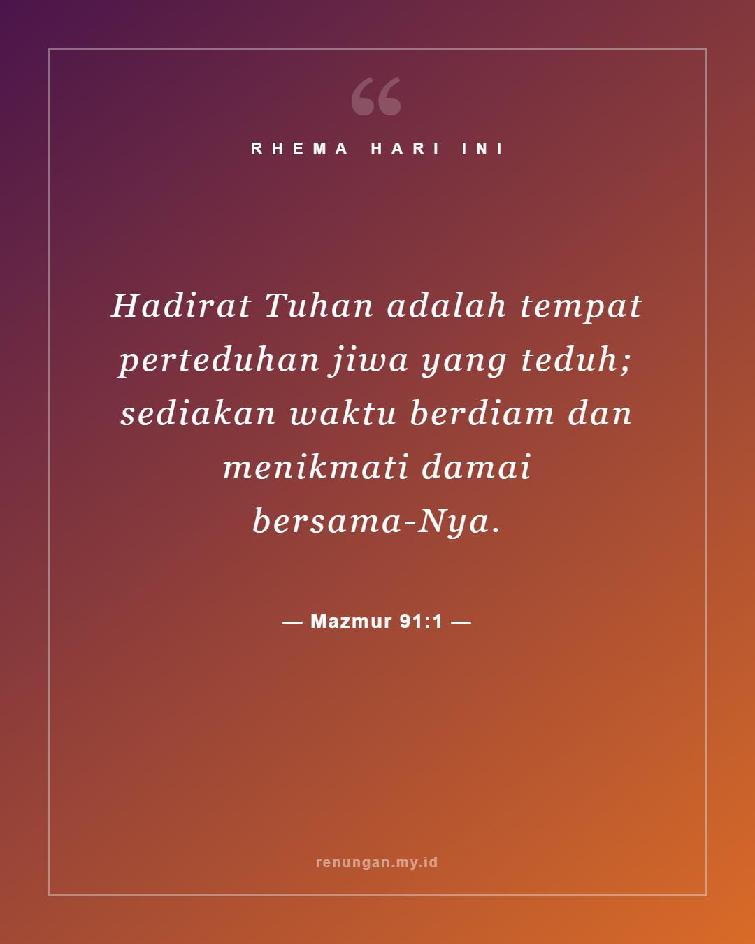 Mazmur 91:1