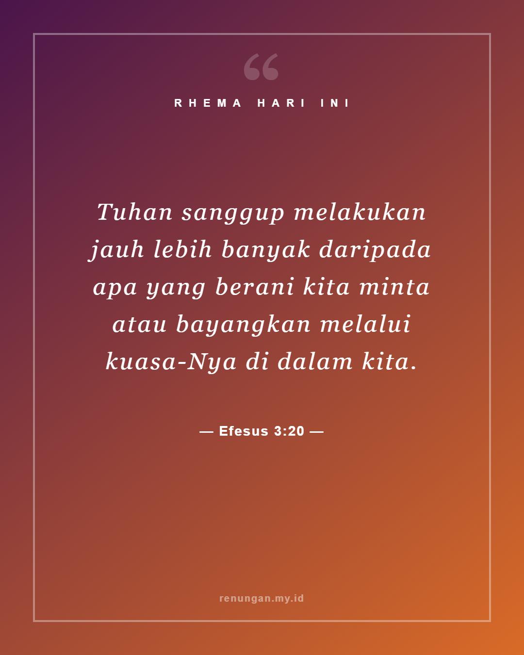 Efesus 3:20