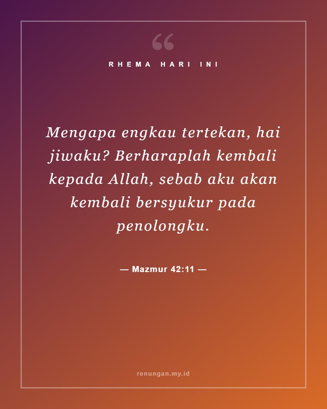Mazmur 42:11