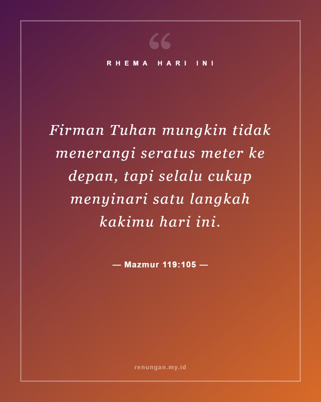 Mazmur 119:105